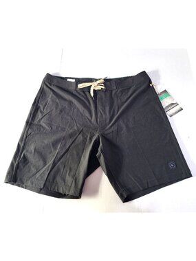 LINKSOUL Boardwalker Mens Shorts Hybrid Land or Sea SZ 36 Black LS6113